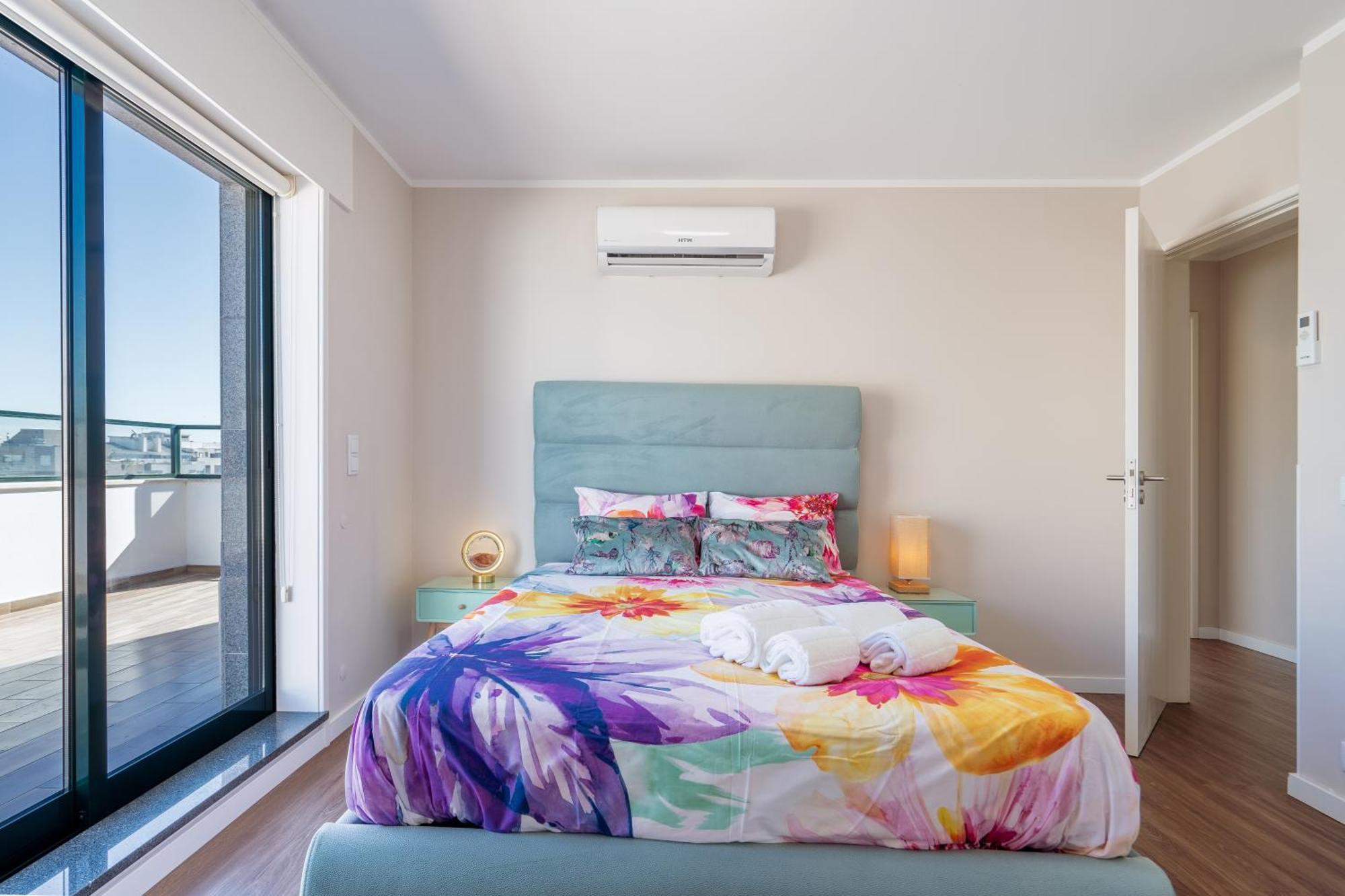 Gaia Terrace Apartamento Qian 2Br Ac L Free Parking فيلا نوفا دي غايا المظهر الخارجي الصورة
